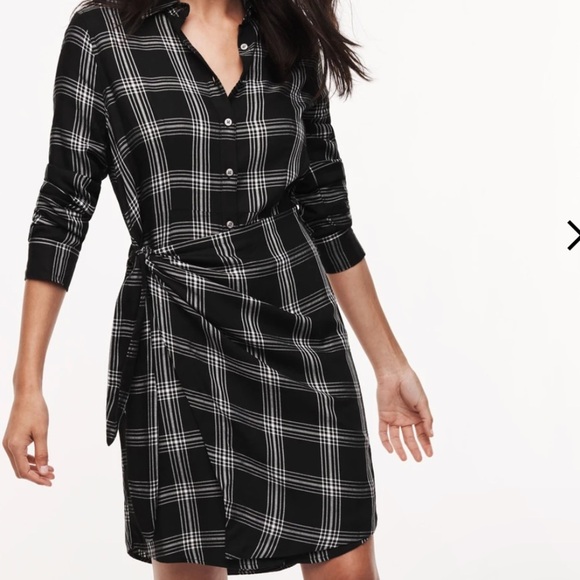 UNTUCKit Devon Plaid Shirt Dress 6 - Picture 3 of 14